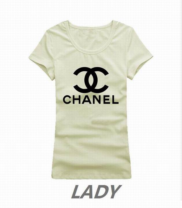 Chanel short round collar T woman S-XL-019